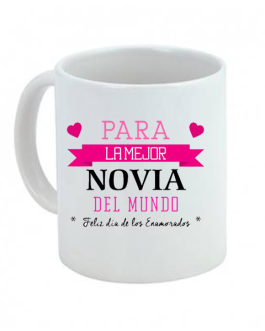 Taza La mejor novia del mundo